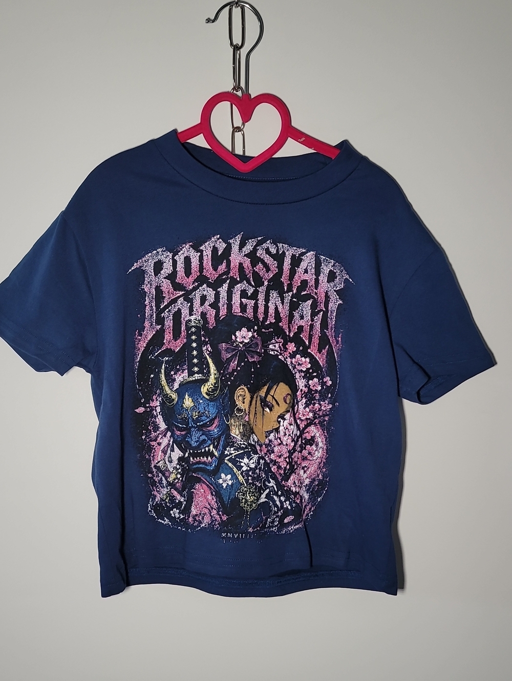 Kids Short-Sleeve Graphic Tee - Navy Blue